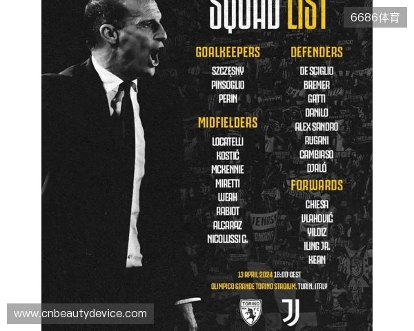 尤文战都灵大名单:弗拉霍维奇、伊尔迪兹领衔,图拉姆在列